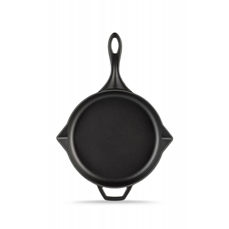 Emaliuota ketaus keptuvė Solagio, Black Onyx, Ф24cm - Ketaus keptuvė