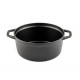 Ketaus gilus puodas Hosse, Black Onyx, Ф24 | Ketaus puodas |  |