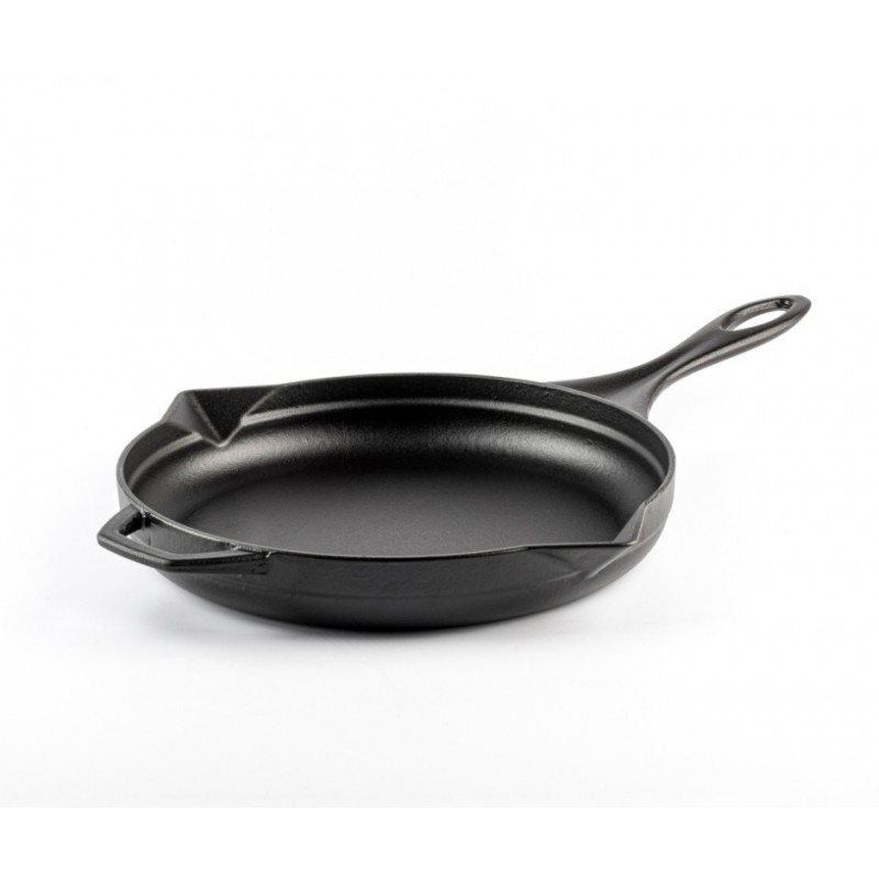 Emaliuota ketaus keptuvė Solagio, Black Onyx, Ф24cm - Ketaus keptuvė