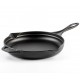 Emaliuota ketaus keptuvė Hosse, Black Onyx, Ф28cm | Plokščia ketaus keptuvė | Ketaus keptuvė |