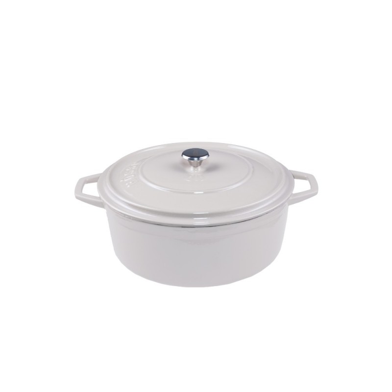 Ketaus gilus puodas Solagio, Ivory, Ф12 - 